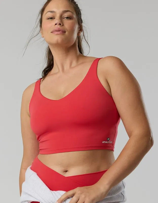 Georgia Bulldogs OFFLINE By Aerie Low Key Sports Bra