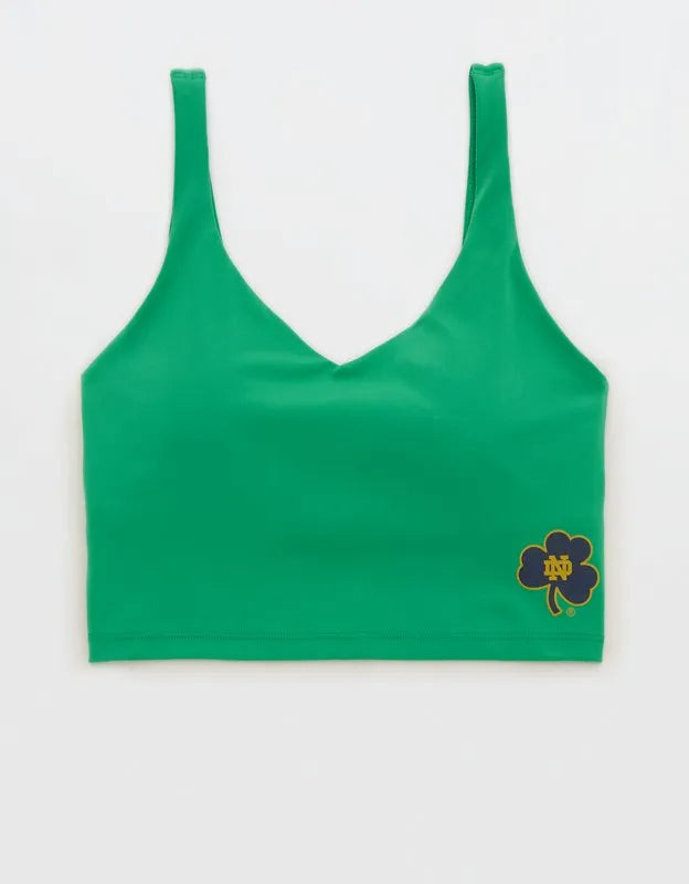 Notre Dame Fighting Irish OFFLINE By Aerie Low Key Sports Bra