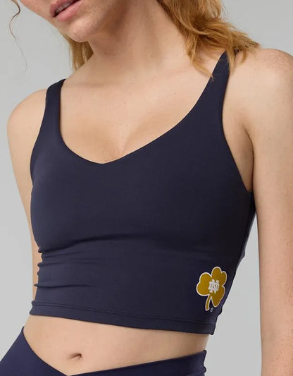Notre Dame Fighting Irish OFFLINE By Aerie Low Key Sports Bra