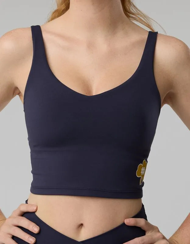 Notre Dame Fighting Irish OFFLINE By Aerie Low Key Sports Bra