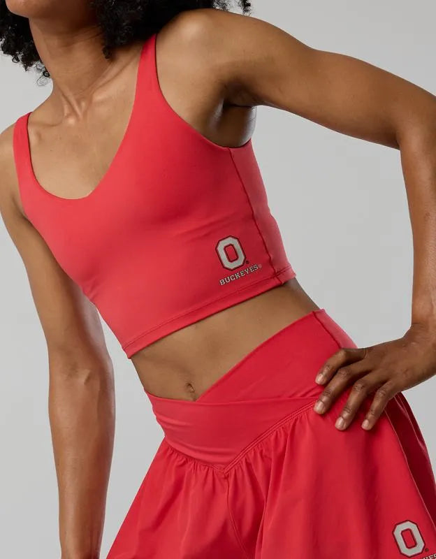 Ohio State Buckeyes OFFLINE By Aerie Low Key Sports Bra