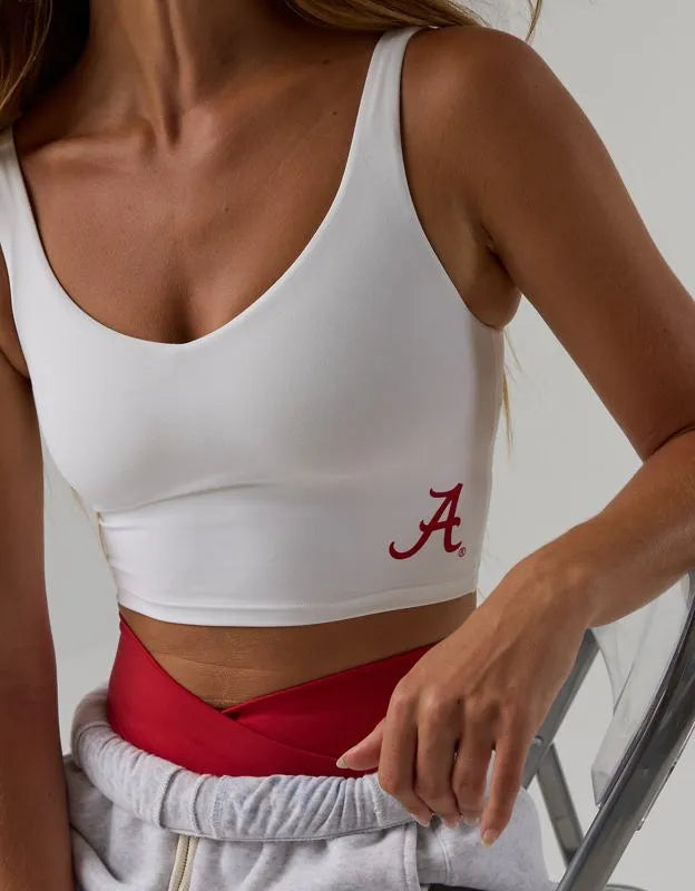 Alabama Crimson Tide OFFLINE By Aerie Low Key Sports Bra