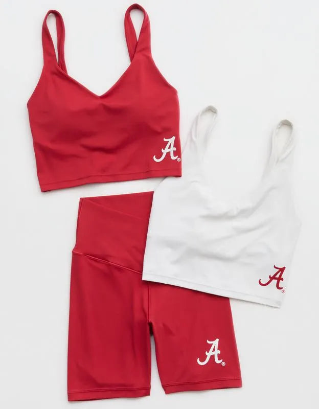 Alabama Crimson Tide OFFLINE By Aerie Low Key Sports Bra