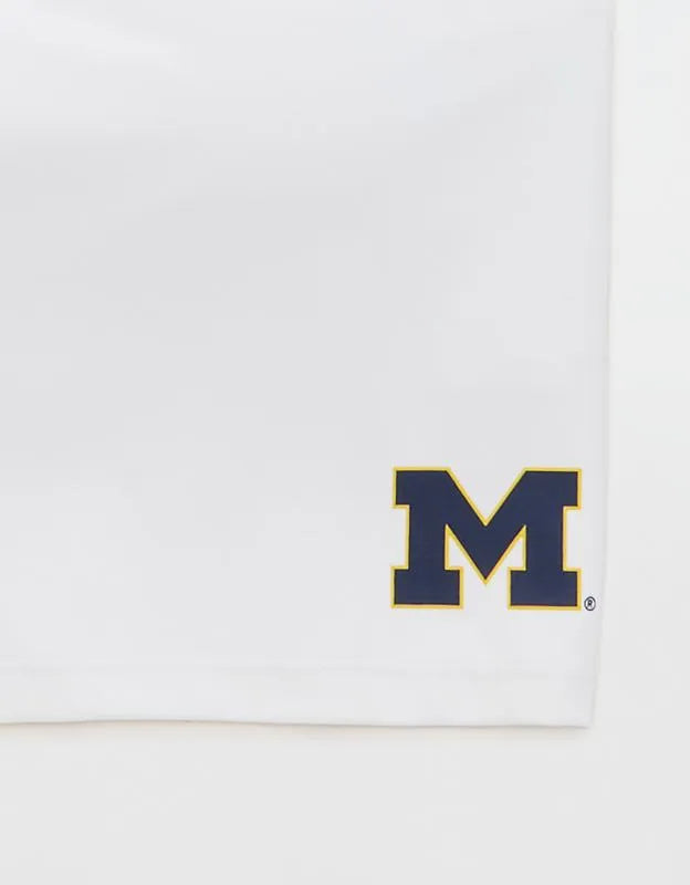 Michigan Wolverines OFFLINE By Aerie Low Key Sports Bra