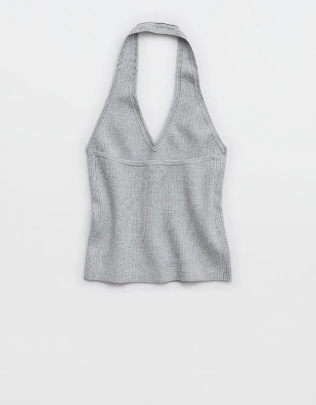 Aerie Sweater Halter Tank Top