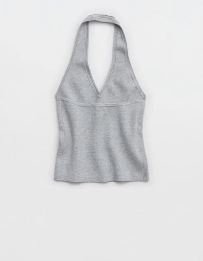 Aerie Sweater Halter Tank Top