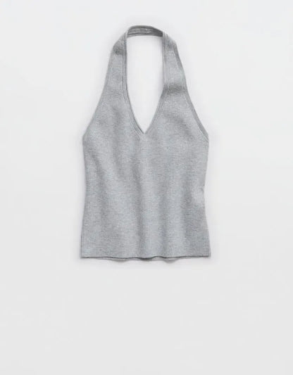 Aerie Sweater Halter Tank Top