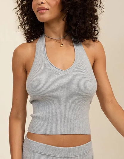 Aerie Sweater Halter Tank Top