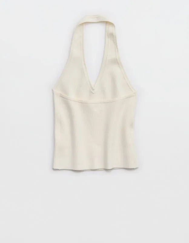 Aerie Sweater Halter Tank Top