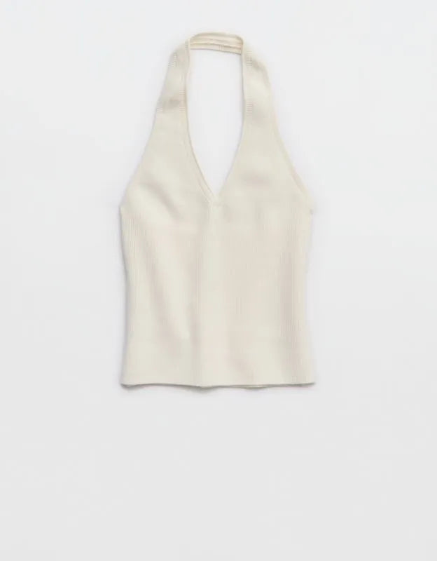 Aerie Sweater Halter Tank Top