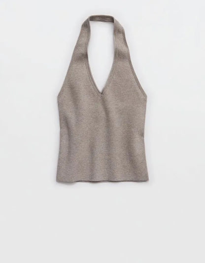 Aerie Sweater Halter Tank Top