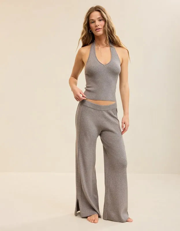 Aerie Sweater Halter Tank Top