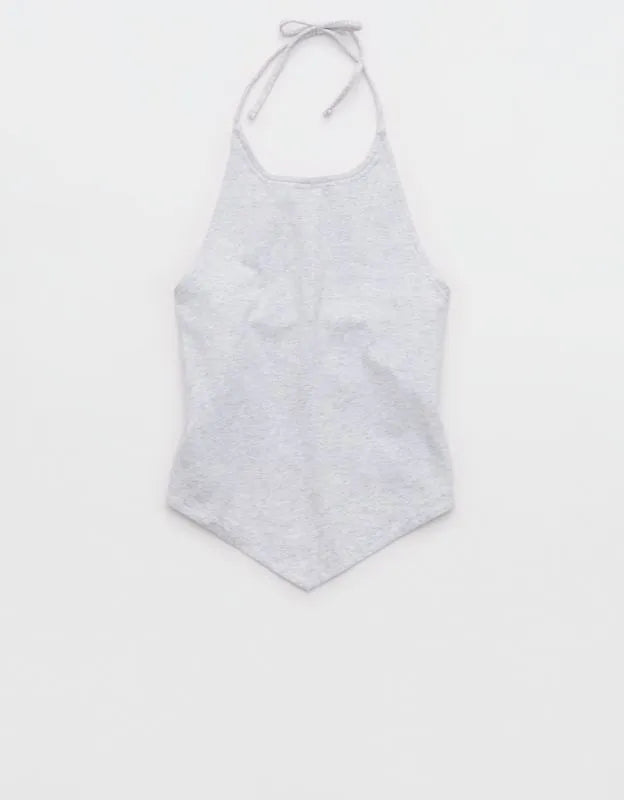 Aerie Handkerchief Hem Braless Tank Top