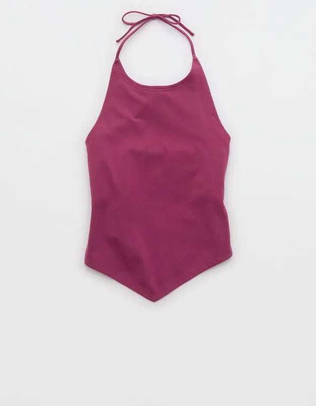 Aerie Handkerchief Hem Braless Tank Top