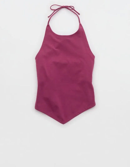 Aerie Handkerchief Hem Braless Tank Top