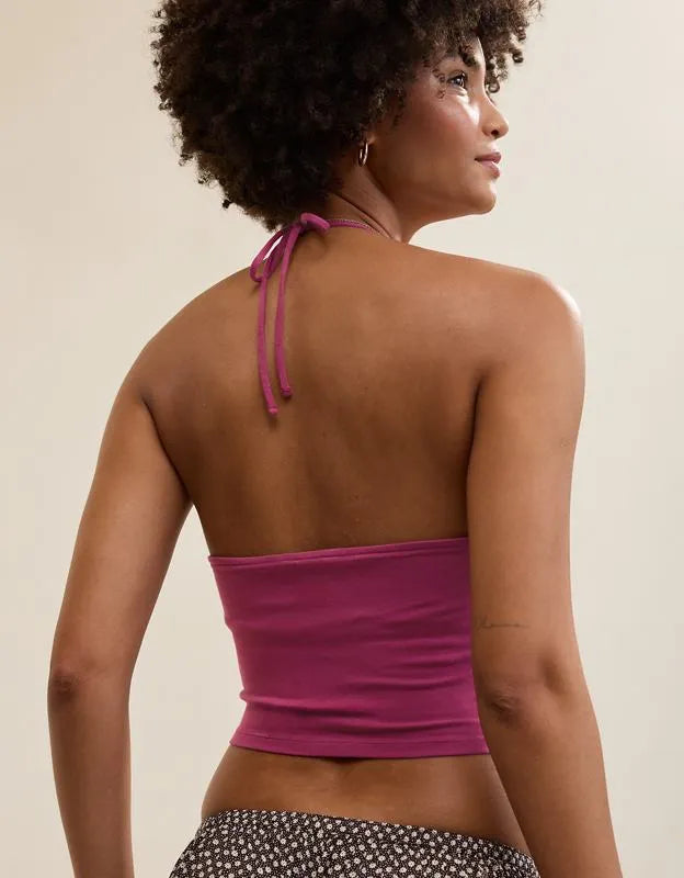 Aerie Handkerchief Hem Braless Tank Top