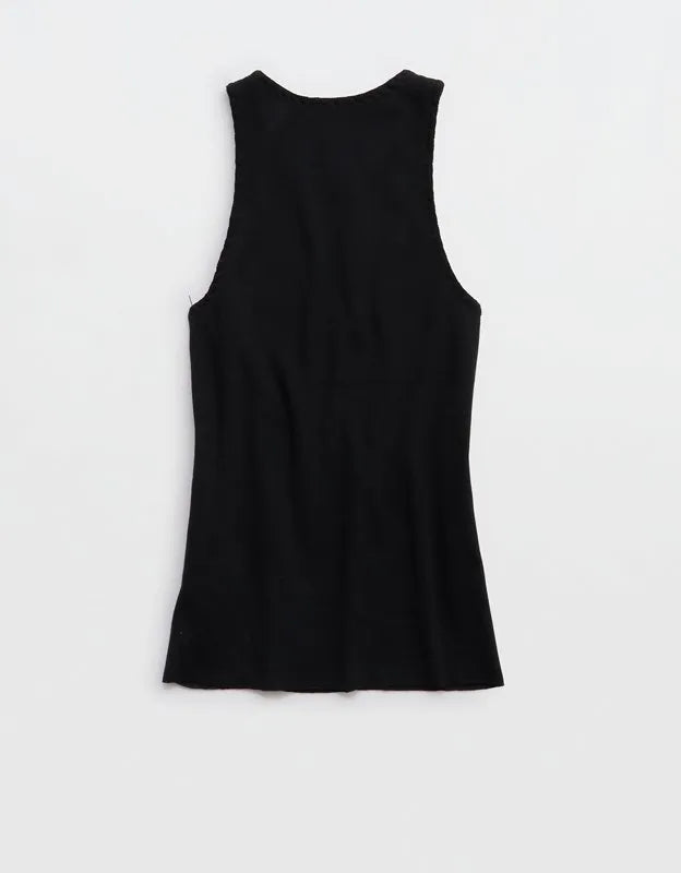 Aerie High Neck Tank Top