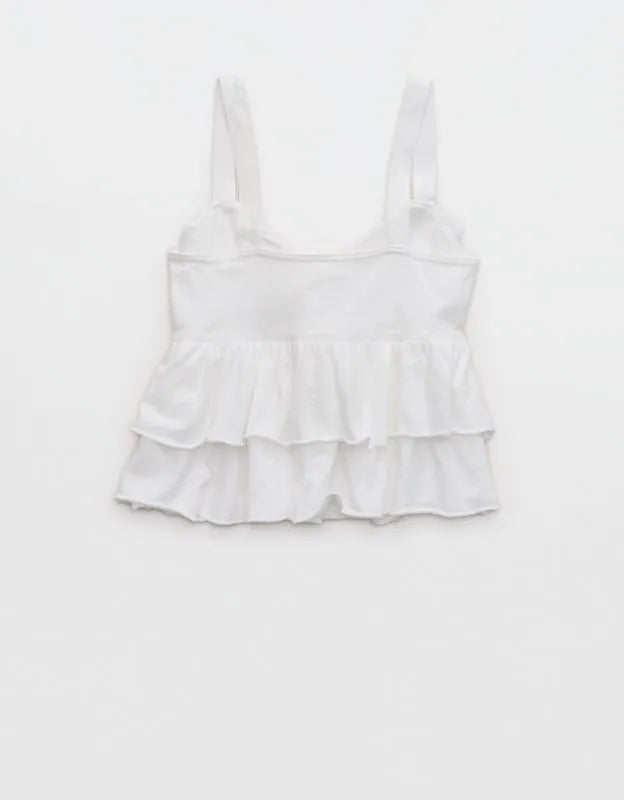 Aerie Ruffle Tank Top