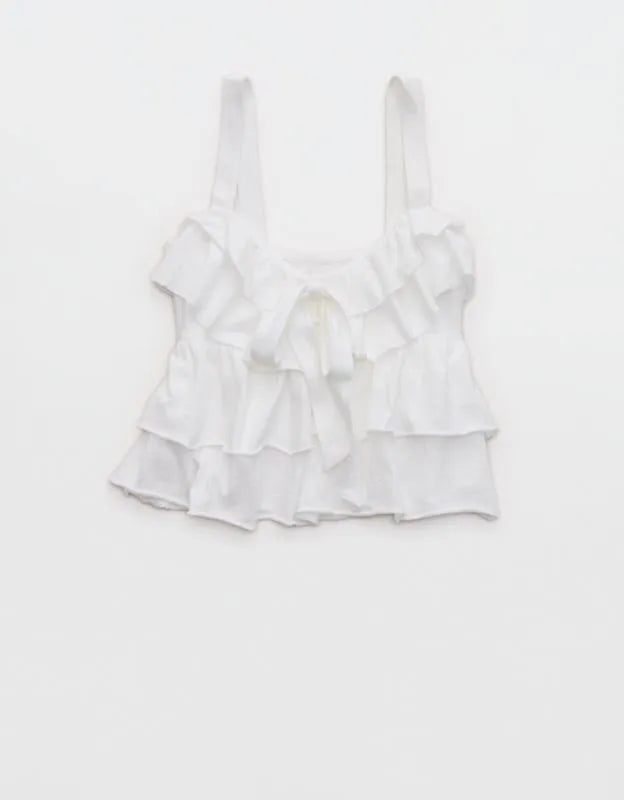 Aerie Ruffle Tank Top