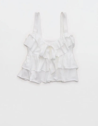 Aerie Ruffle Tank Top