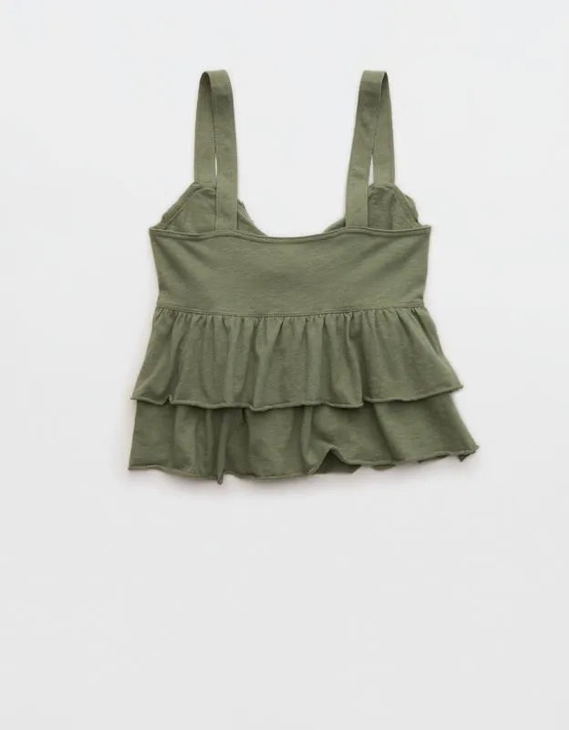 Aerie Ruffle Tank Top