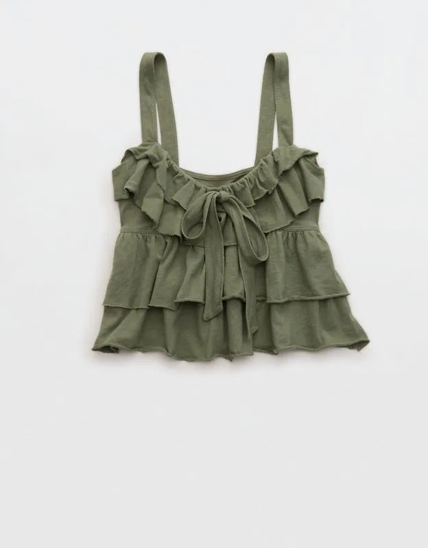 Aerie Ruffle Tank Top