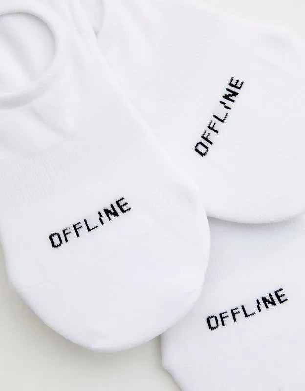 OFFLINE By Aerie Athletic No-Show Sock 3-Pack