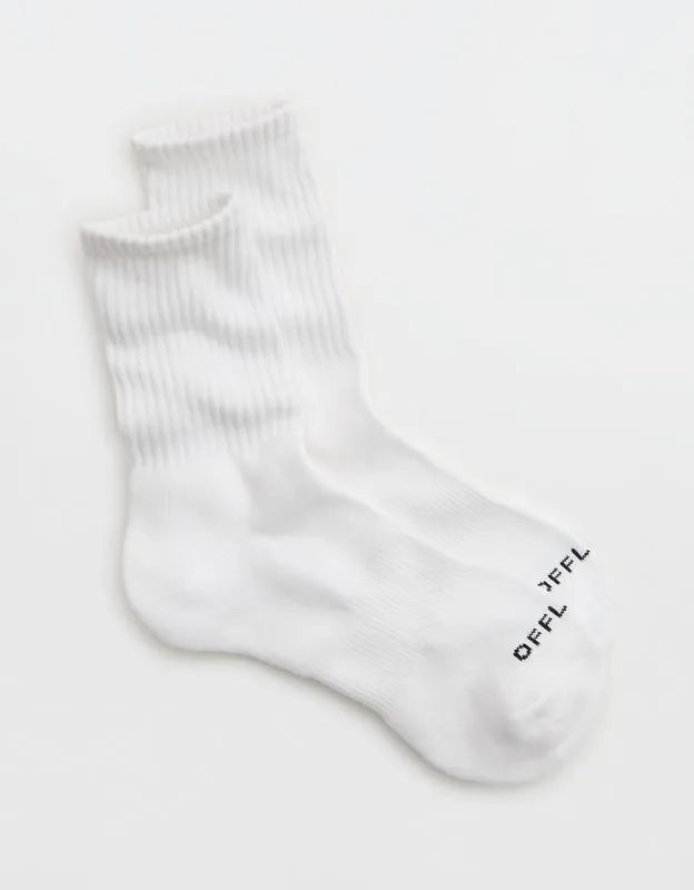 OFFLINE By Aerie Crew Sock