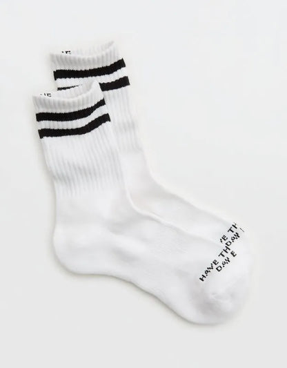 OFFLINE By Aerie Crew Sock