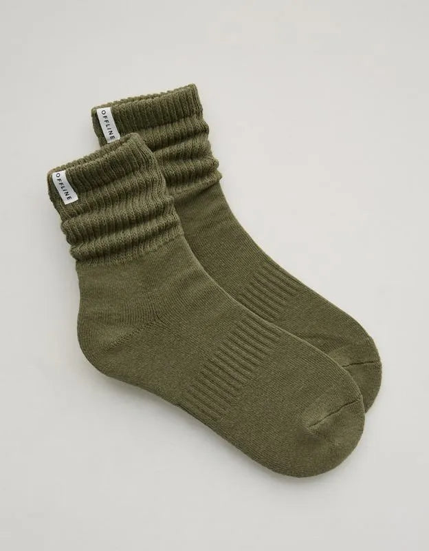 OFFLINE By Aerie Short Scrunch Socks