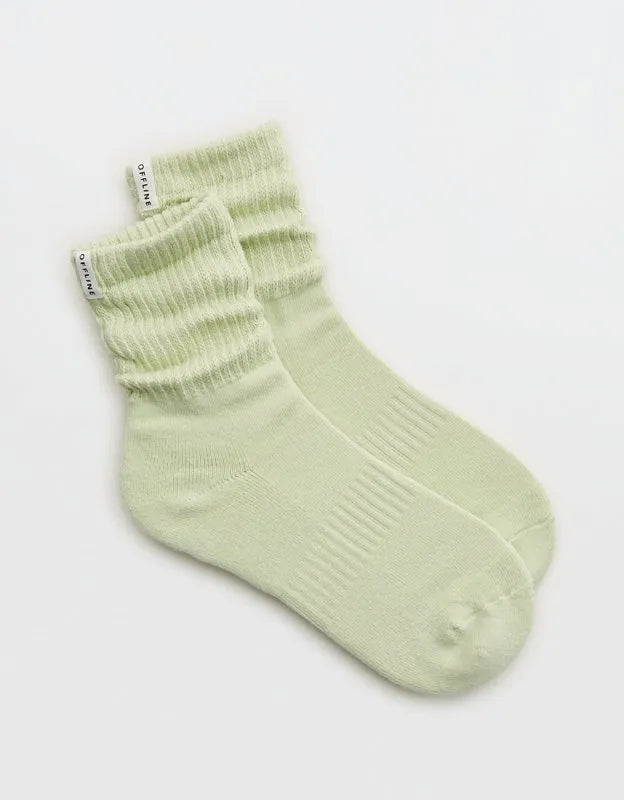 OFFLINE By Aerie Short Scrunch Socks