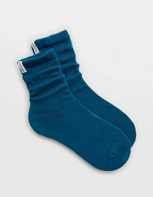 OFFLINE By Aerie Short Scrunch Socks