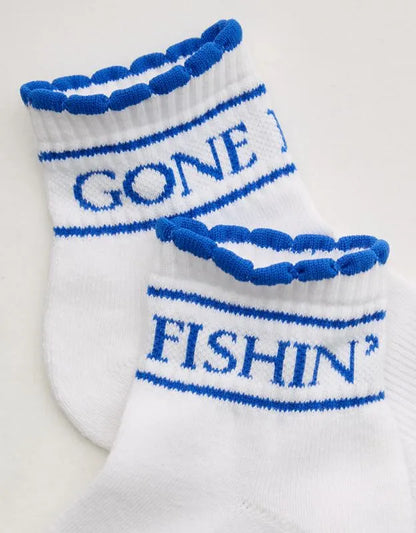 OFFLINE By Aerie Scalloped Short Crew Socks