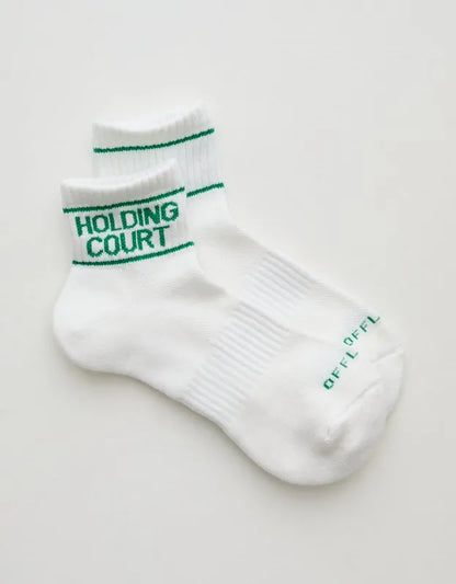 OFFLINE By Aerie Mesh Short Crew Sock