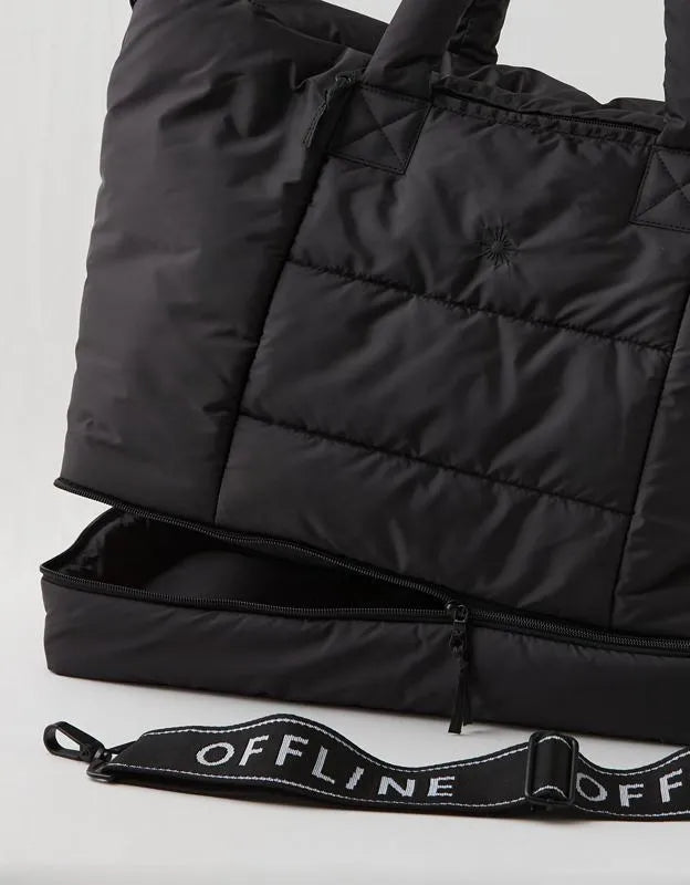 OFFLINE By Aerie Puff Love Weekender Bag