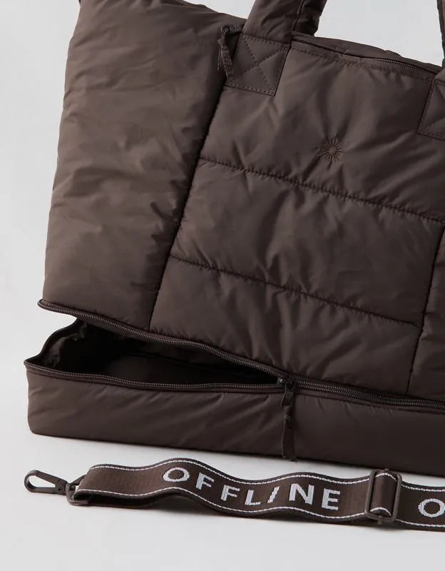 OFFLINE By Aerie Puff Love Weekender Bag