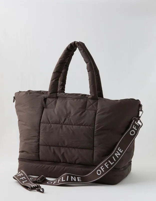OFFLINE By Aerie Puff Love Weekender Bag