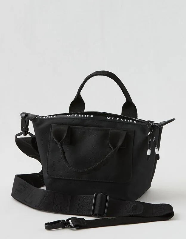 OFFLINE By Aerie Courtside Canvas Crossbody Bag