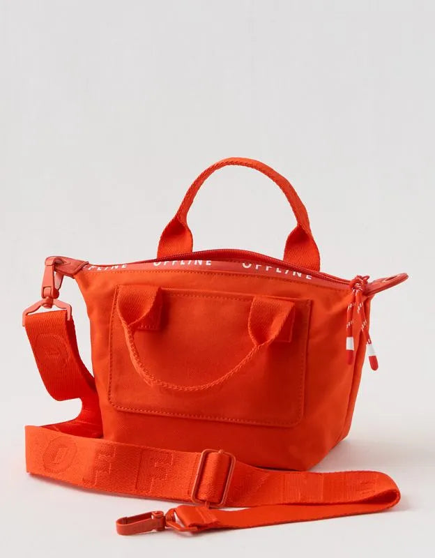 OFFLINE By Aerie Courtside Canvas Crossbody Bag