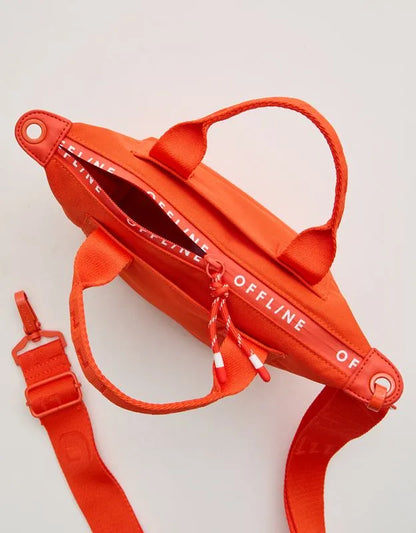 OFFLINE By Aerie Courtside Canvas Crossbody Bag