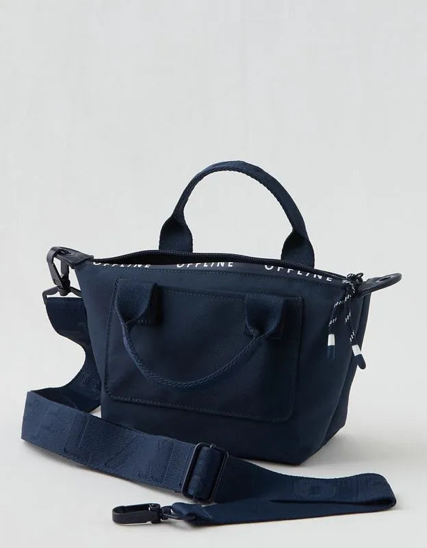 OFFLINE By Aerie Courtside Canvas Crossbody Bag