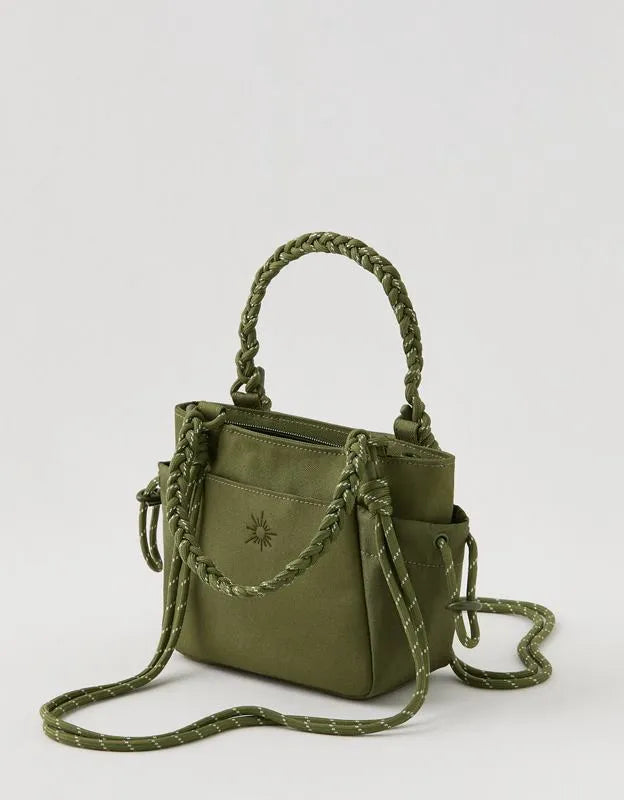 OFFLINE By Aerie Mini Courtside Canvas Tote Bag