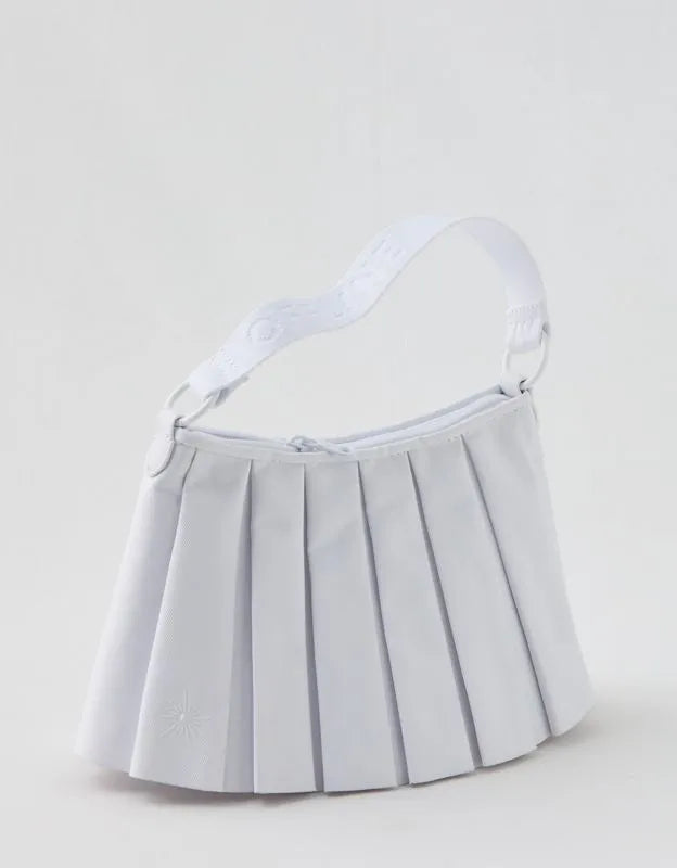 OFFLINE By Aerie Courtside Canvas Pleated Bag