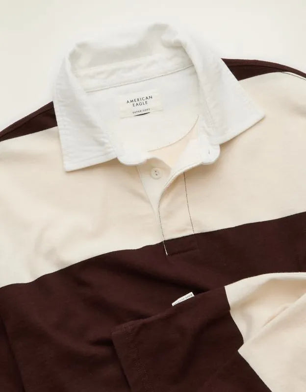 AE Boxy Fit Rugby Shirt