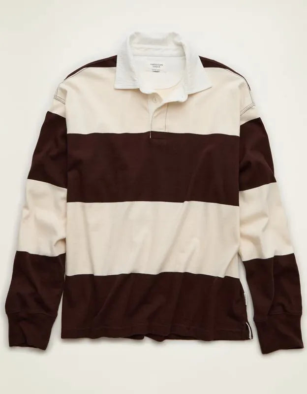 AE Boxy Fit Rugby Shirt