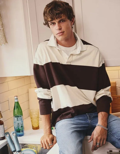 AE Boxy Fit Rugby Shirt