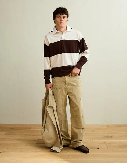 AE Boxy Fit Rugby Shirt