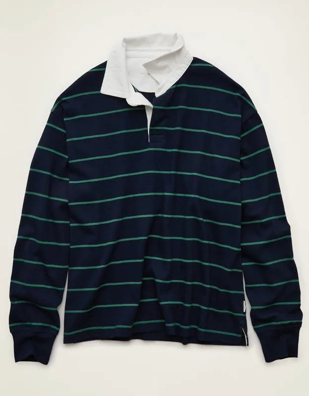 AE Boxy Fit Rugby Shirt