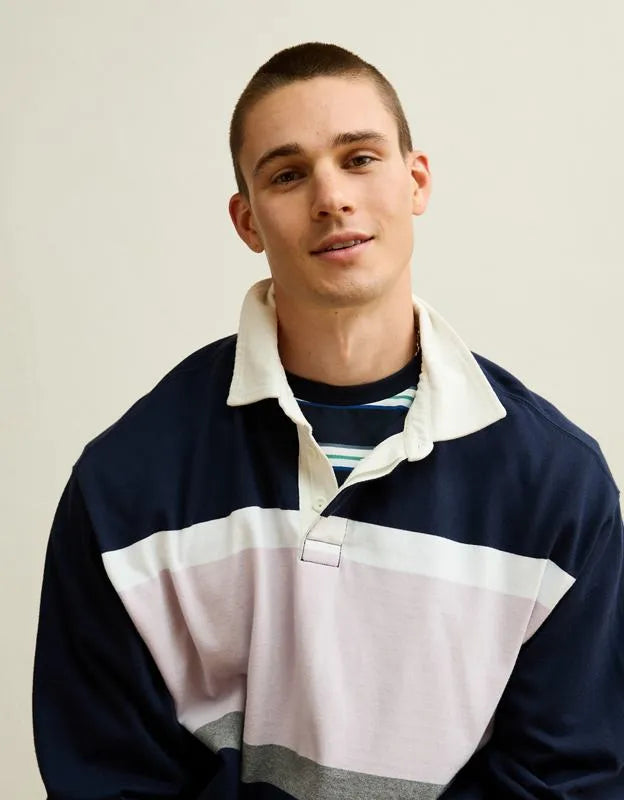 AE Boxy Fit Rugby Shirt