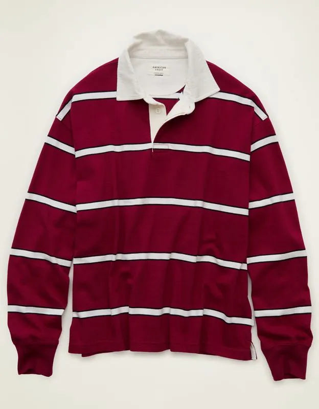 AE Boxy Fit Rugby Shirt